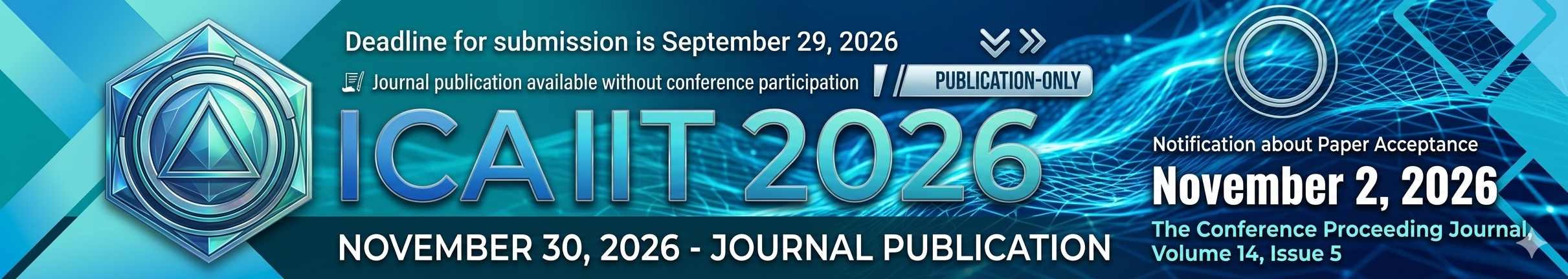 ICAIIT 2026 Journal — November